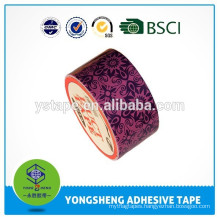 Heat resistant colored cloth duct tape for decoration with patterns